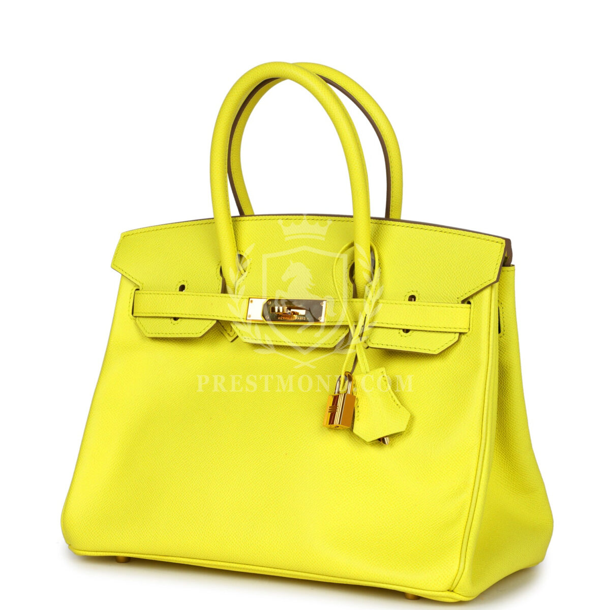 Hermes Birkin 30 Lime Epsom GHW — изображение 5