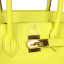 Hermes Birkin 30 Lime Epsom GHW