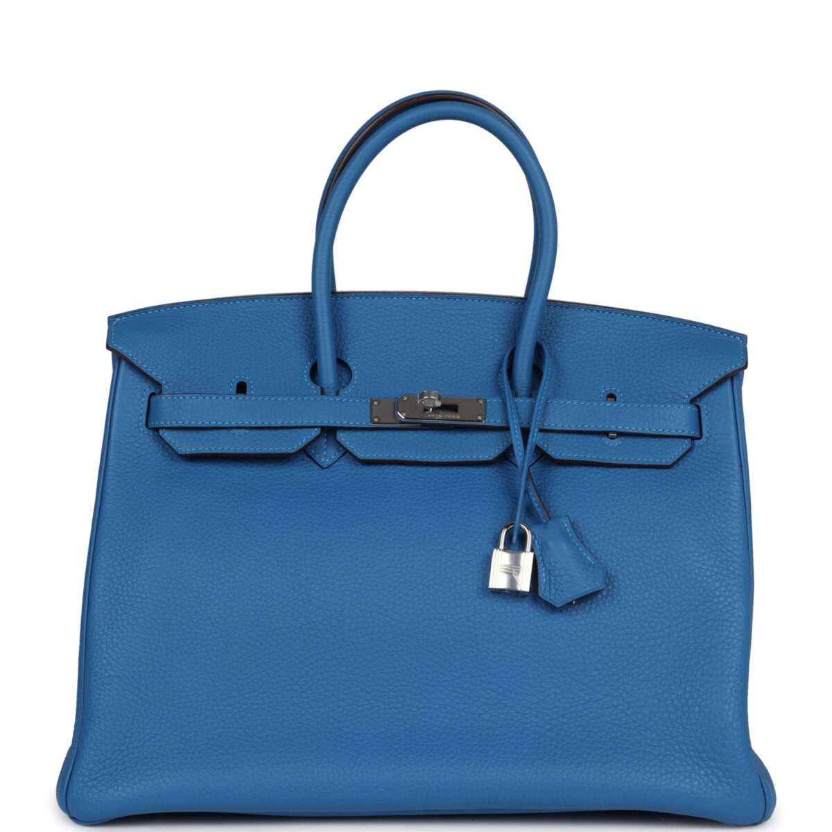 Hermes Birkin 35 Mykonos Clemence PHW