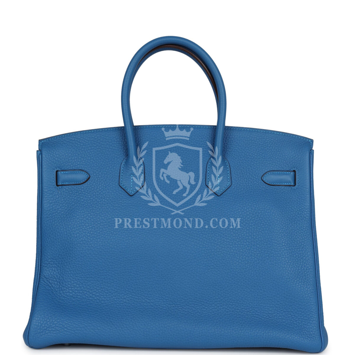 Hermes Birkin 35 Mykonos Clemence PHW — изображение 4