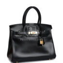 Hermes Birkin 30 Black Box GHW