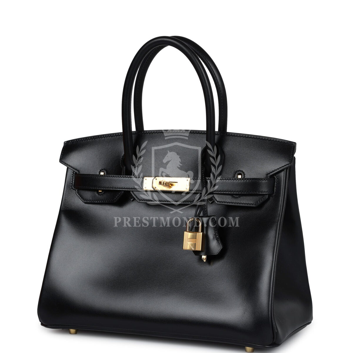 Hermes Birkin 30 Black Box GHW — изображение 5