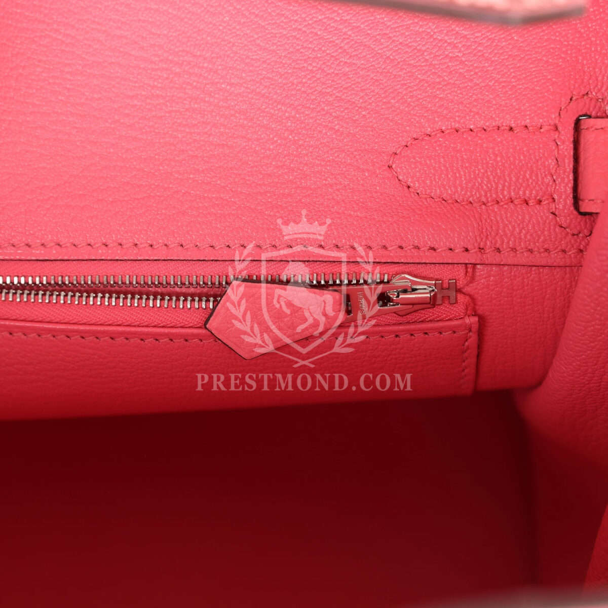 Custom Ombre Swarovski Crystal Hermes Birkin 30 Rose Azalee Clemence PHW — изображение 9