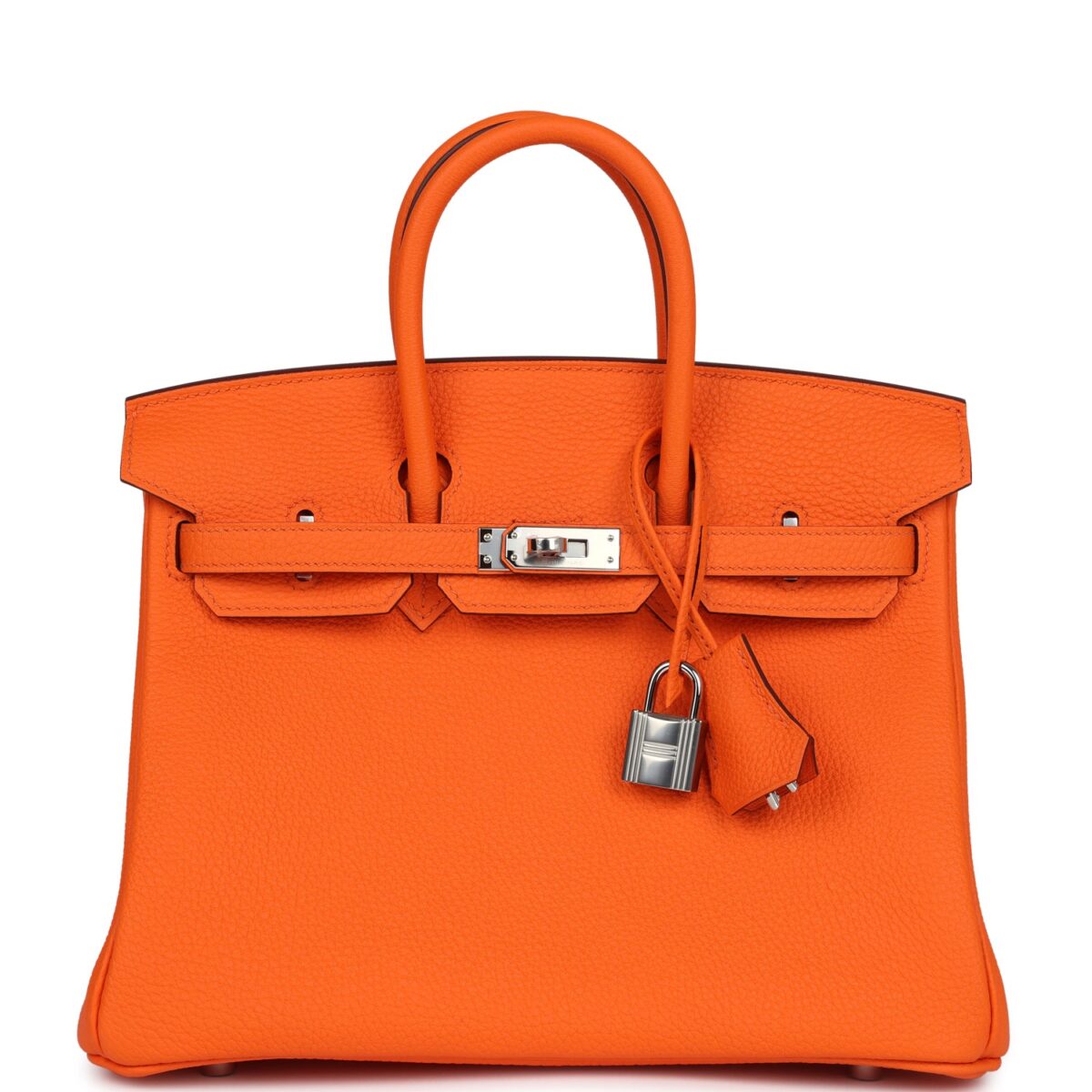Hermes Birkin 25 Orange Minium Togo PHW