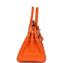 Hermes Birkin 25 Orange Minium Togo PHW