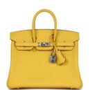 Hermes Birkin 25 Jaune de Naples Swift PHW