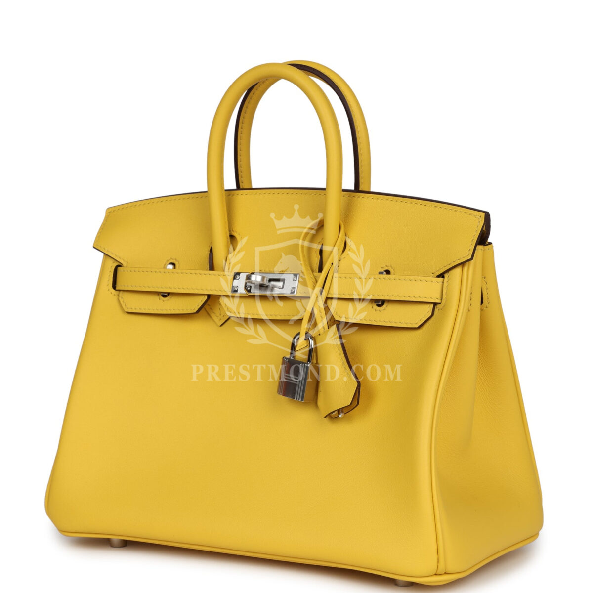 Hermes Birkin 25 Jaune de Naples Swift PHW — изображение 5