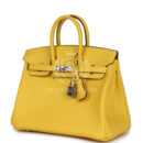 Hermes Birkin 25 Jaune de Naples Swift PHW