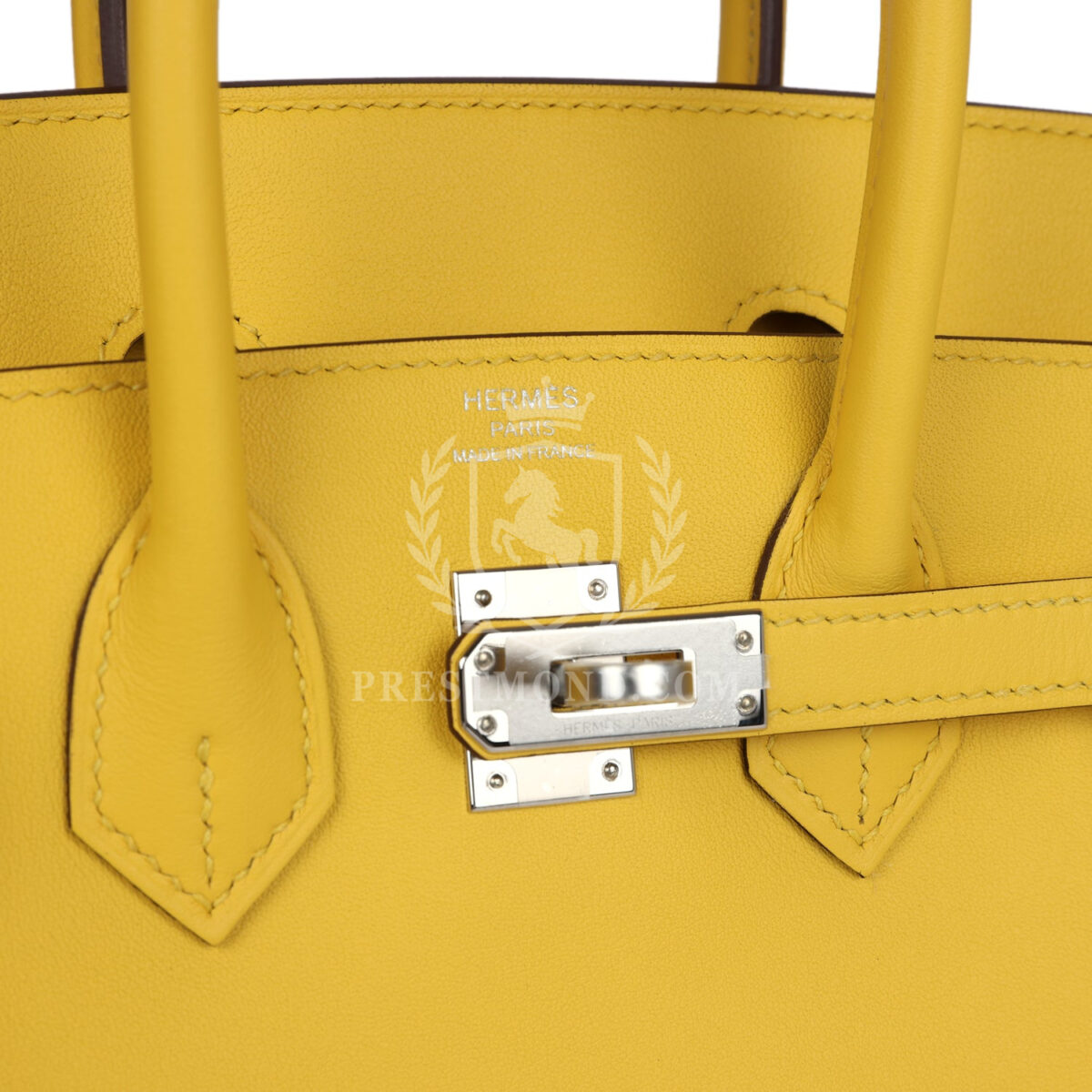 Hermes Birkin 25 Jaune de Naples Swift PHW — изображение 7