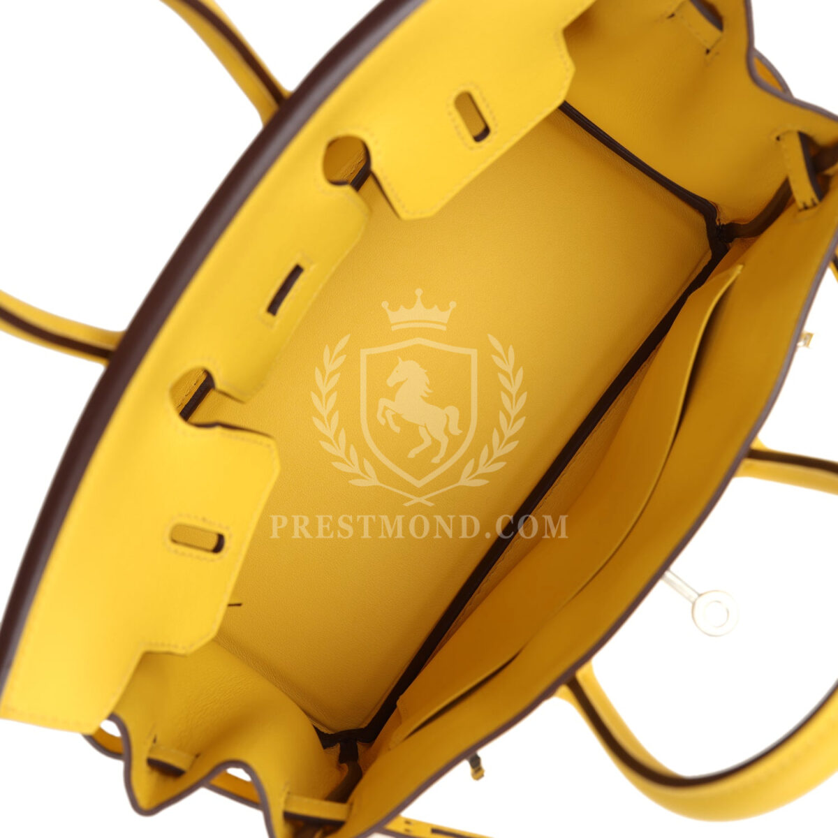 Hermes Birkin 25 Jaune de Naples Swift PHW — изображение 8