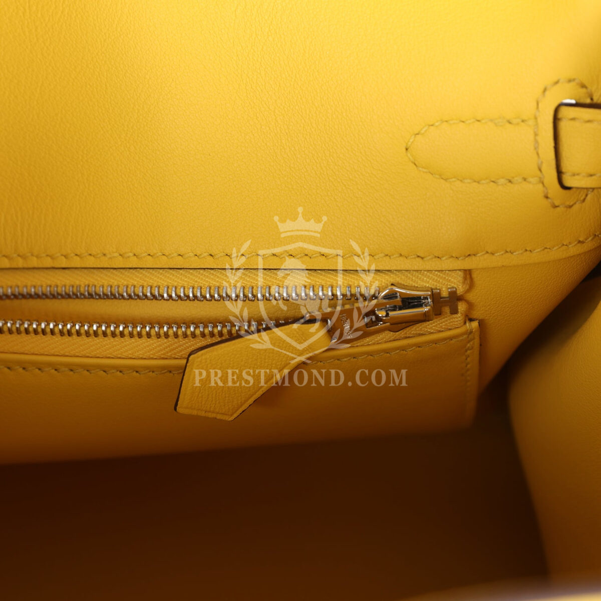 Hermes Birkin 25 Jaune de Naples Swift PHW — изображение 9