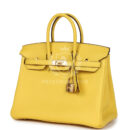 Hermes Birkin 25 Jaune de Naples Togo GHW