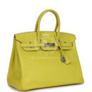 Hermes Birkin 35 Lime Candy Epsom PHW