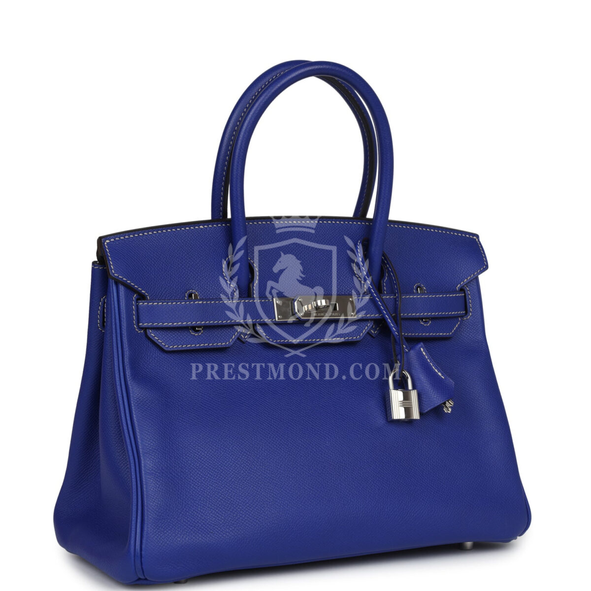 Hermes Birkin 30 Bleu Electric Candy Epsom PHW — изображение 2