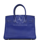 Hermes Birkin 30 Bleu Electric Candy Epsom PHW