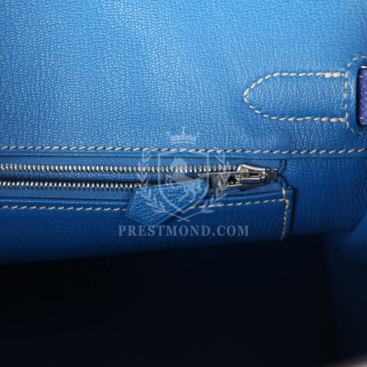 Hermes Birkin 30 Bleu Electric Candy Epsom PHW — изображение 9