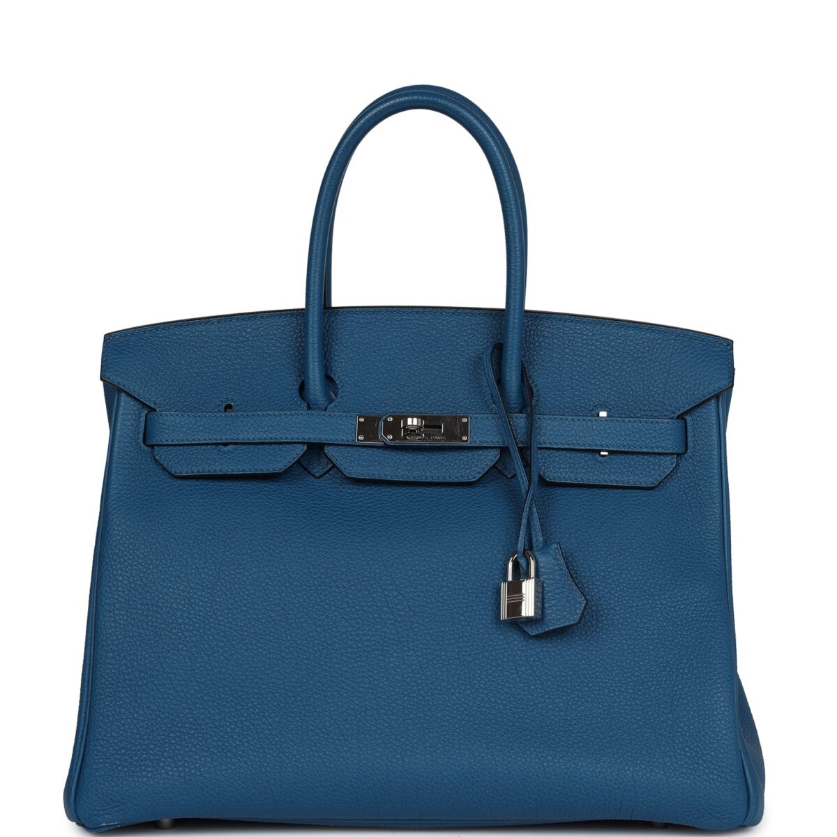 Hermes Birkin 35 Bleu de Galice Togo PHW