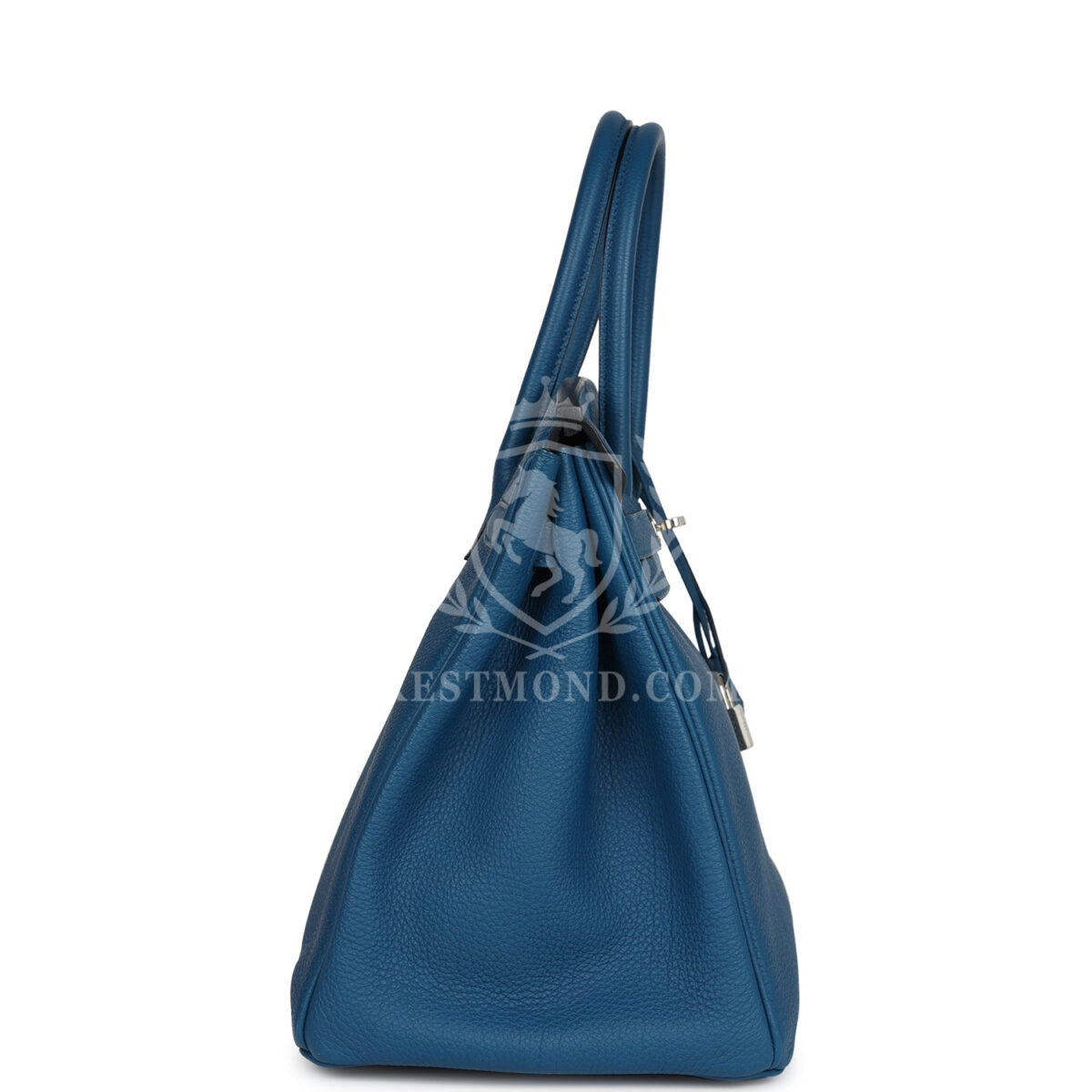 Hermes Birkin 35 Bleu de Galice Togo PHW — изображение 3