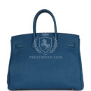 Hermes Birkin 35 Bleu de Galice Togo PHW