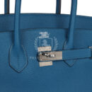 Hermes Birkin 35 Bleu de Galice Togo PHW