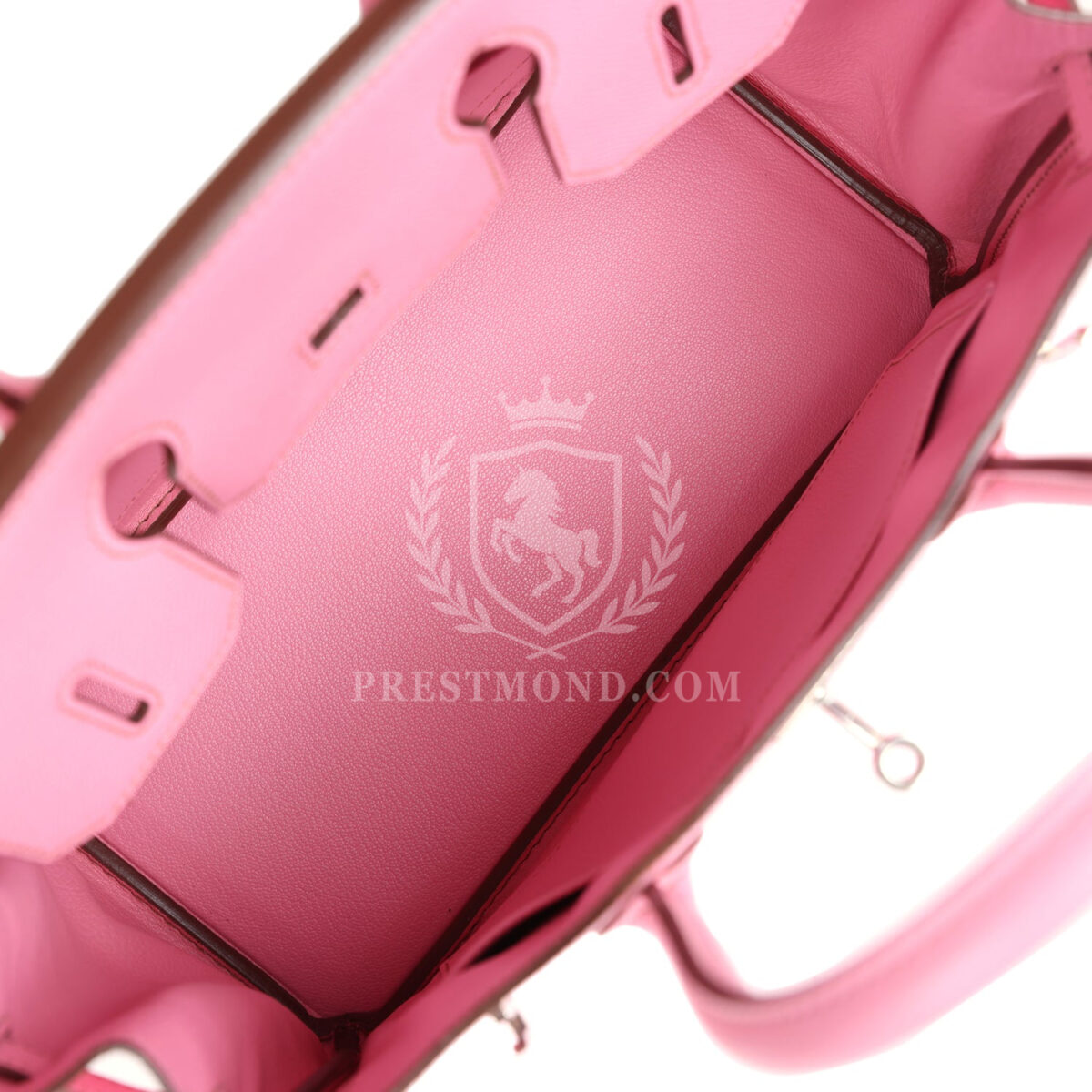 Hermes Birkin 30 Bubblegum Epsom PHW — изображение 8