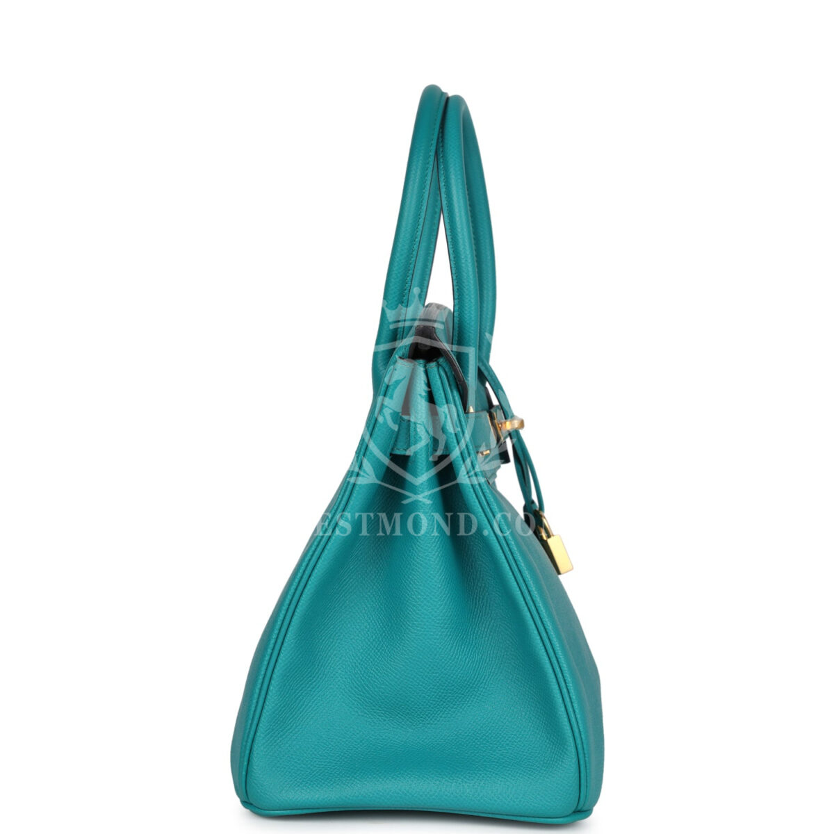 Hermes Special Order (HSS) Birkin 30 Bleu Paon Epsom GHW — изображение 3