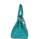 Hermes Special Order (HSS) Birkin 30 Bleu Paon Epsom GHW