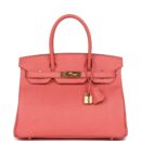 Hermes Birkin 30 Flamingo Epsom GHW
