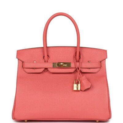 Hermes Birkin 30 Flamingo Epsom GHW