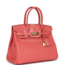 Hermes Birkin 30 Flamingo Epsom GHW