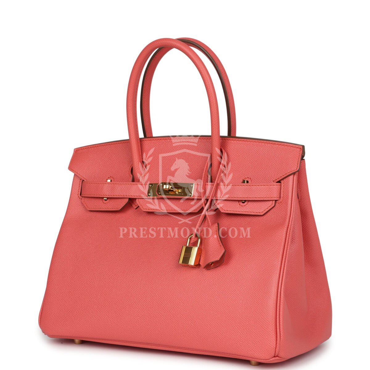 Hermes Birkin 30 Flamingo Epsom GHW — изображение 5
