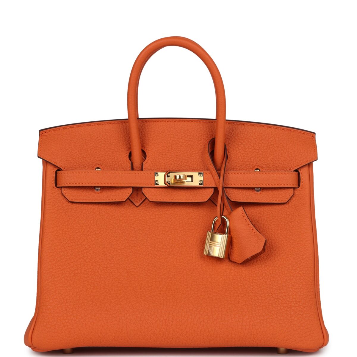 Hermes Birkin 25 Orange Togo GHW