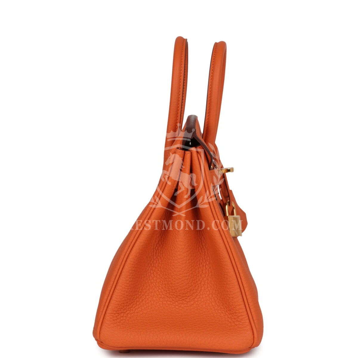 Hermes Birkin 25 Orange Togo GHW — изображение 3