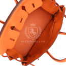Hermes Birkin 25 Orange Togo GHW