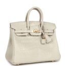 Hermes Birkin 25 Beton Matte Alligator GHW
