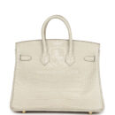 Hermes Birkin 25 Beton Matte Alligator GHW
