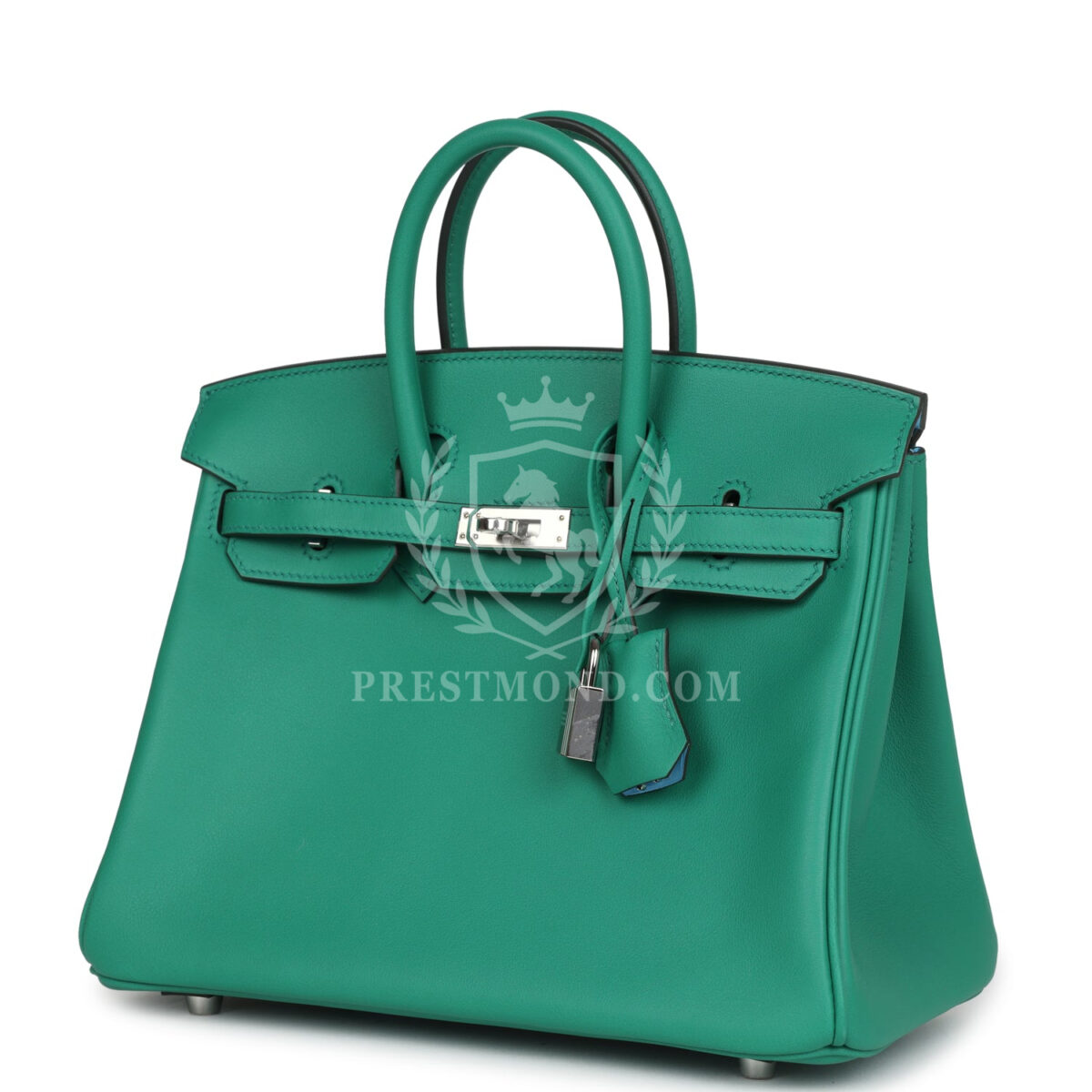 Hermes Birkin 25 Vert Vertigo Verso Swift PHW — изображение 3