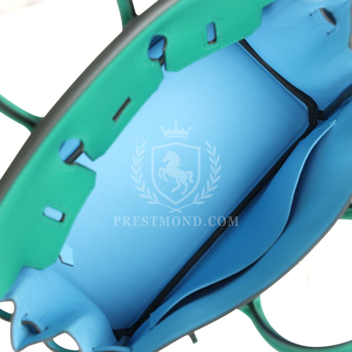 Hermes Birkin 25 Vert Vertigo Verso Swift PHW — изображение 8