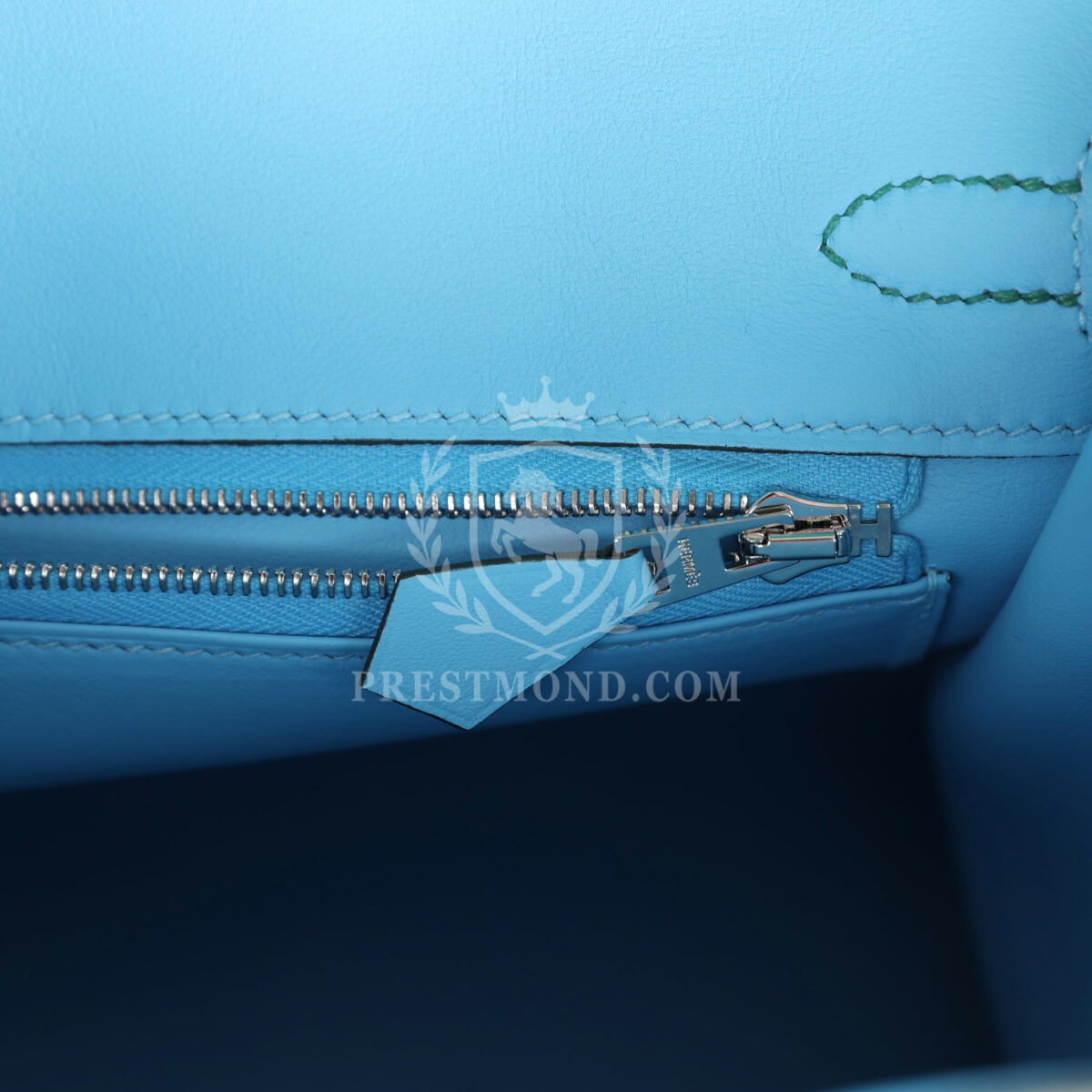 Hermes Birkin 25 Vert Vertigo Verso Swift PHW — изображение 9