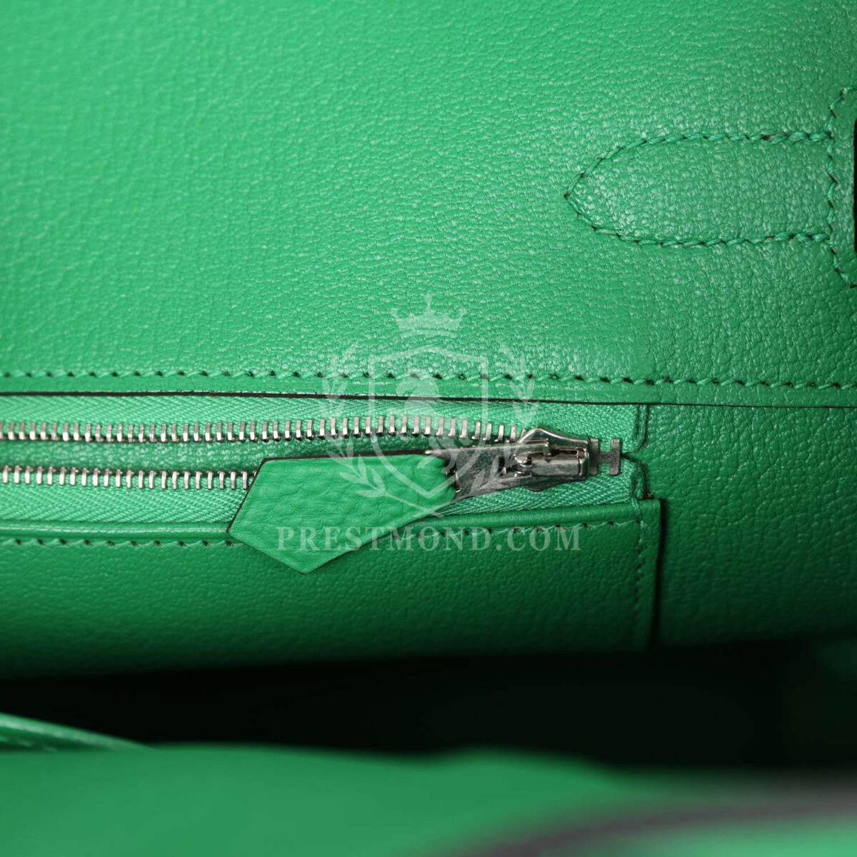 Hermes Birkin 35 Bambou Togo PHW — изображение 9