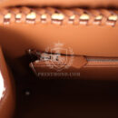 Hermes Picnic Birkin 25 Gold Swift and Stripe Wicker PHW