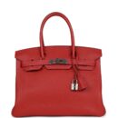 Hermes Birkin 30 Vermillon Togo PHW