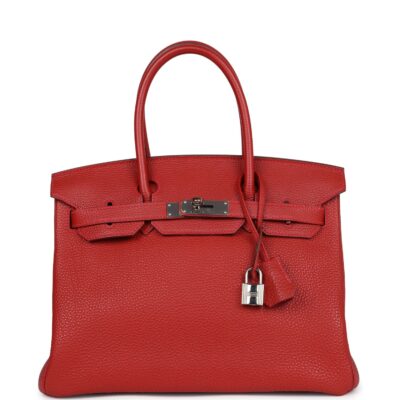Hermes Birkin 30 Vermillon Togo PHW