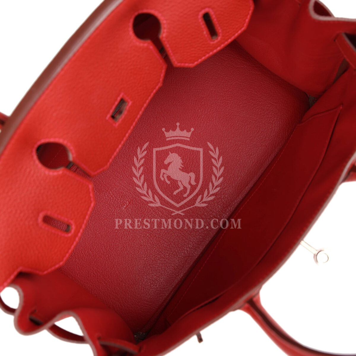 Hermes Birkin 30 Vermillon Togo PHW — изображение 8