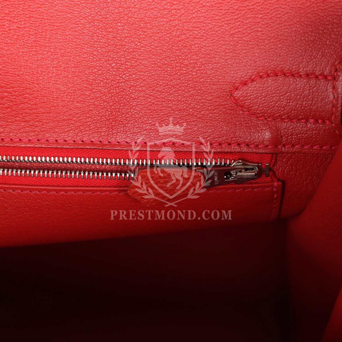 Hermes Birkin 30 Vermillon Togo PHW — изображение 9