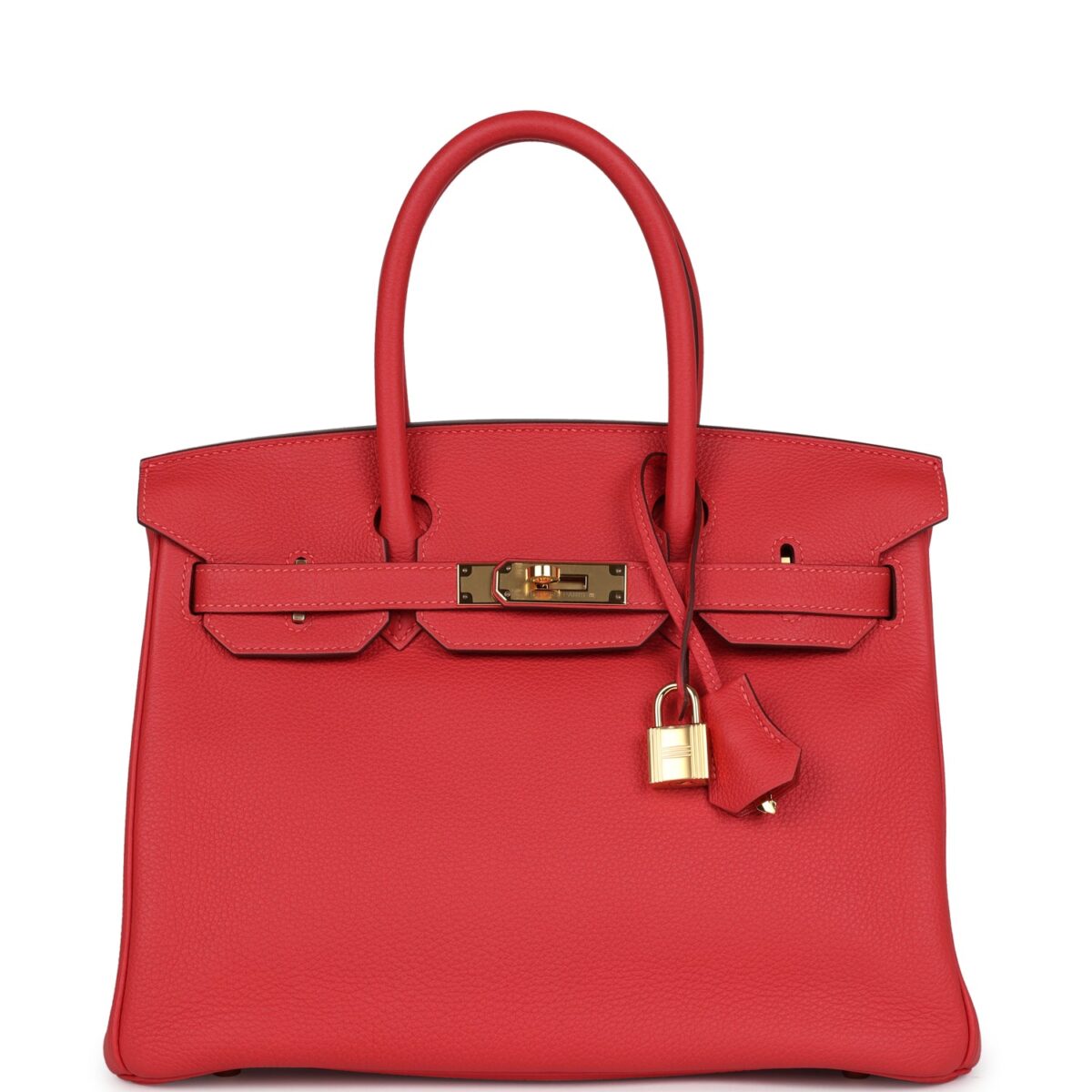 Hermes Birkin 30 Rouge Pivoine Togo GHW