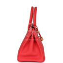 Hermes Birkin 30 Rouge Pivoine Togo GHW
