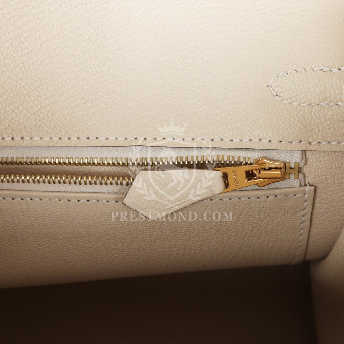 Hermes Birkin 25 Craie Togo GHW — изображение 9