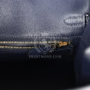 Hermes Birkin 25 Bleu Indigo Matte Alligator GHW