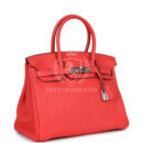 Hermes Birkin 30 Rose Jaipur Clemence PHW